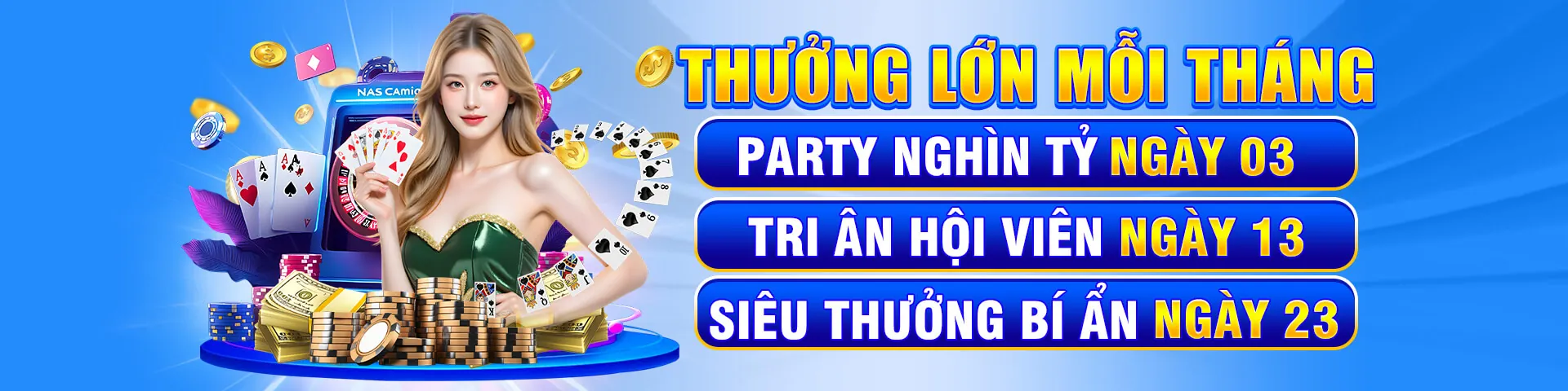 Banner chào mừng ok99 club